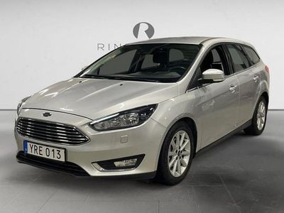 Begagnad Ford Focus Titanium 120 HK (88 kW) 2017 Grå Kombi