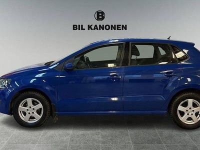 Begagnad VW Polo 91 HK (66 kW) 2012 Blå Halvkombi
