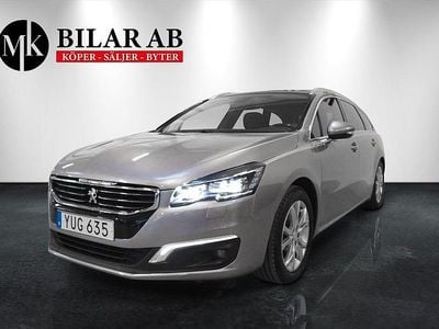 Grå Begagnad 2017 Peugeot 508 Kombi | 154 900 kr (Marknadspris)