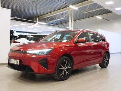 Röd Begagnad 2022 MG MG5 EV Luxury Kombi | 189 900 kr (Marknadspris)
