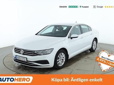 Begagnad VW Passat 151 HK (111 kW) 2019 Vit Sedan