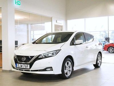 Vit Begagnad 2021 Nissan Leaf N-Connecta Halvkombi | 209 900 kr (Marknadspris)