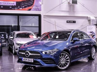 Blå Begagnad 2023 Mercedes E250 AMG Sportkupé | 399 900 kr