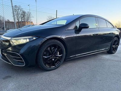 Begagnad Mercedes EQS450+ AMG line 264 kW (360 HK) 2021 Grå Halvkombi