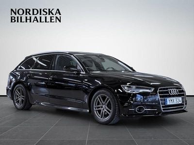 Svart Begagnad 2018 Audi A6 S-Line Kombi | 244 795 kr (Bra pris)