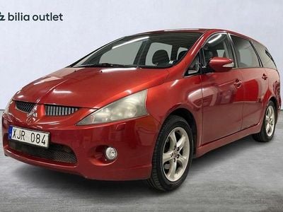 Mörkröd Begagnad 2005 Mitsubishi Grandis Minibuss | 10 000 kr (Bra pris)