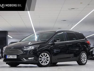 Svart Begagnad 2014 Ford Focus Titanium Kombi | 79 900 kr (Marknadspris)