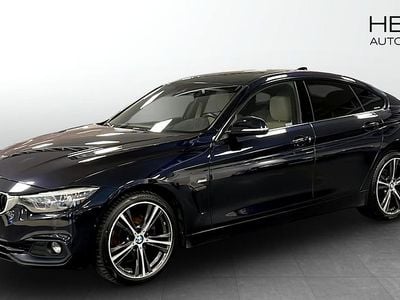 Begagnad BMW 430 Sport Line 252 HK (185 kW) 2017 Blå Sportkupé