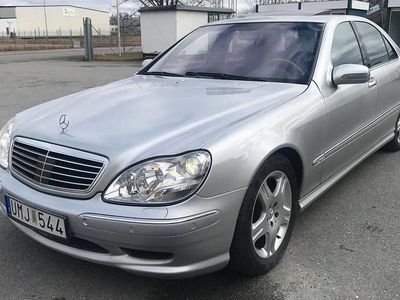 Begagnad Mercedes S63L AMG AMG 444 HK (326 kW) 2002 Silver Sedan