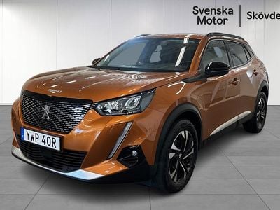 Orange Begagnad 2022 Peugeot 2008 Allure SUV | 219 200 kr (Marknadspris)
