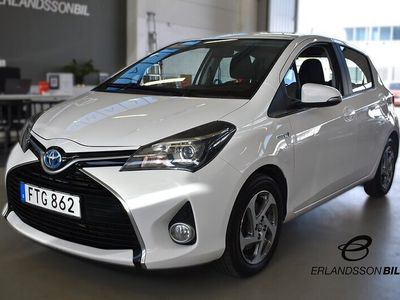 begagnad Toyota Yaris Hybrid e-CVT Euro 6 BACK KAMERA NY SERVAD
