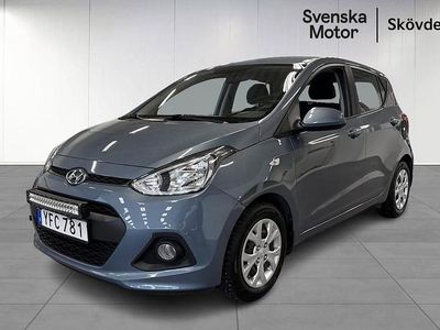 Begagnad Hyundai i10 68 HK (50 kW) 2016 Blå Halvkombi