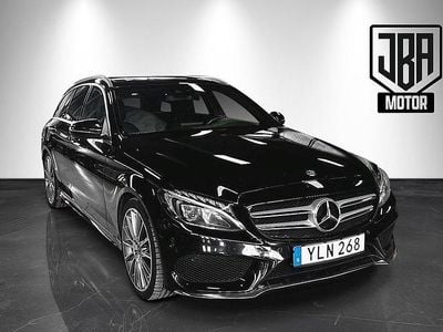 Begagnad Mercedes C200 AMG line 184 HK (135 kW) 2018 Svart Kombi