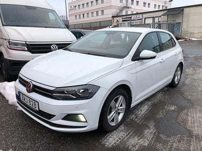Begagnad VW Polo 95 HK (69 kW) 2019 Vit Halvkombi
