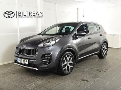Begagnad Kia Sportage GT-Line 185 HK (136 kW) 2016 Grå SUV
