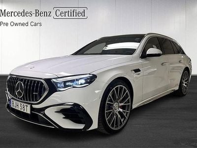 Vit Begagnad 2025 Mercedes E53 AMG Premium Plus Kombi | 1 099 900 kr