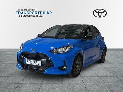 Begagnad Toyota Yaris Hybrid Edition 132 HK (97 kW) 2024 Blå Halvkombi