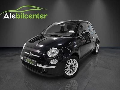 Svart Begagnad 2014 Fiat 500 Lounge Halvkombi | 64 900 kr (Marknadspris)