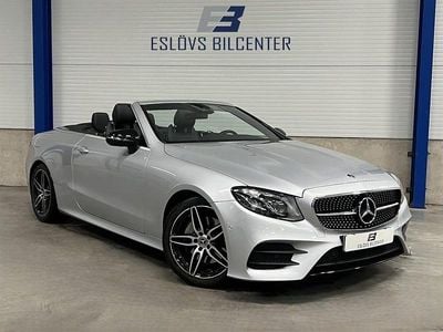 Begagnad Mercedes E200 AMG line 197 HK (144 kW) 2019 Silver Cab