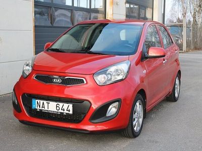 begagnad Kia Picanto 1.0 MPI GLS /5300 mil/5dr/1ägare/AC/v-hjul/