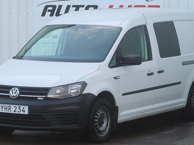 Vit Begagnad 2017 VW Caddy Maxi Minibuss | 119 900 kr (Marknadspris)