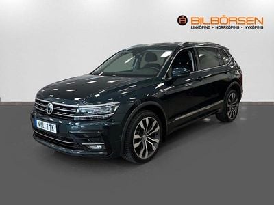 Grön Begagnad 2018 VW Tiguan Allspace R-line SUV | 339 900 kr (Marknadspris)