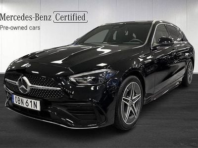 Svart Begagnad 2025 Mercedes C300e | 519 000 kr