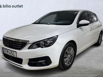 Begagnad Peugeot 308 Allure 131 HK (96 kW) 2019 Vit Halvkombi
