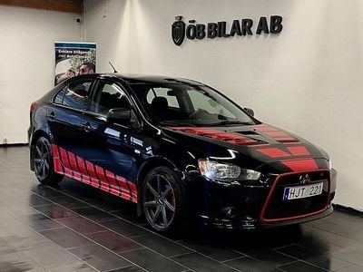 Begagnad Mitsubishi Lancer Sportback 241 HK (177 kW) 2010 Svart Halvkombi