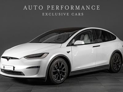 begagnad Tesla Model X Long Range AWD 6-sits Autopilot Hemleverans 2023, SUV