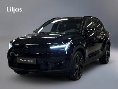 Begagnad Volvo EX40 Performance 328 kW (447 HK) 2024 Svart SUV