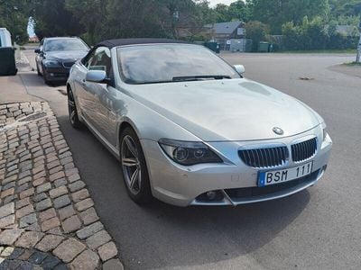 Begagnad BMW 645 Cabriolet 334 HK (245 kW) 2004 Silver Cab
