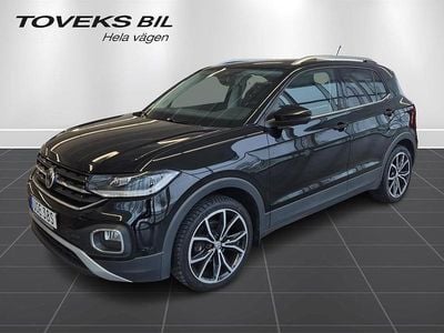 Svart Begagnad 2020 VW T-Cross GT SUV | 194 900 kr (Marknadspris)