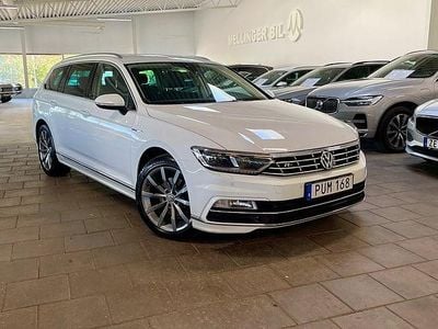 Vit Begagnad 2018 VW Passat R-line Kombi | 208 000 kr (Marknadspris)