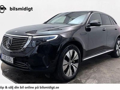 Svart Begagnad 2021 Mercedes EQC400 SUV | 389 900 kr (Bra pris)