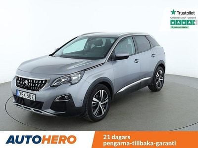 Grå Begagnad 2019 Peugeot 3008 Allure SUV | 177 000 kr (Marknadspris)