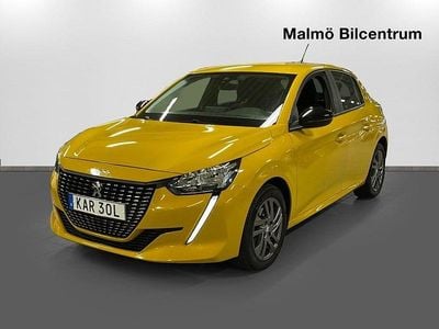 Gul Begagnad 2022 Peugeot 208 Active Halvkombi | 189 900 kr (Marknadspris)