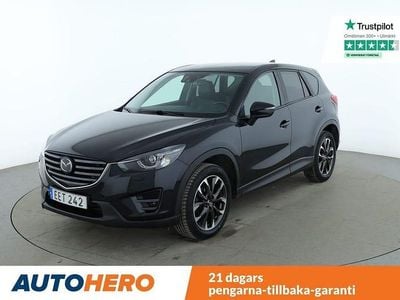 Svart Begagnad 2016 Mazda CX-5 SUV | 218 000 kr (Marknadspris)