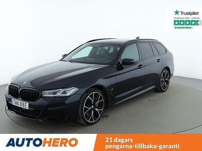 Svart Begagnad 2021 BMW 540 M Sport Kombi | 585 000 kr (Marknadspris)
