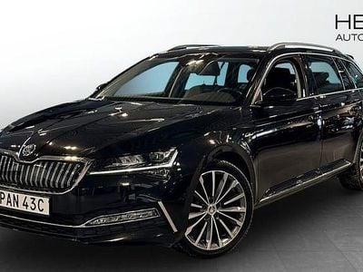 Svart Begagnad 2020 Skoda Superb LAURIN & KLEMENT Kombi | 289 900 kr (Marknadspris)