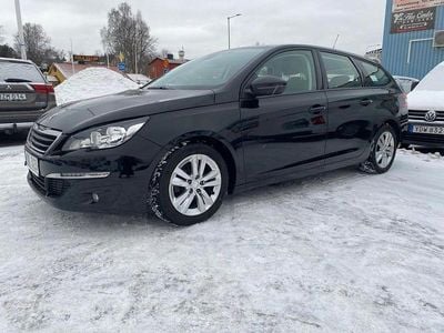 Begagnad Peugeot 308 SW Active 120 HK (88 kW) 2015 Svart Kombi
