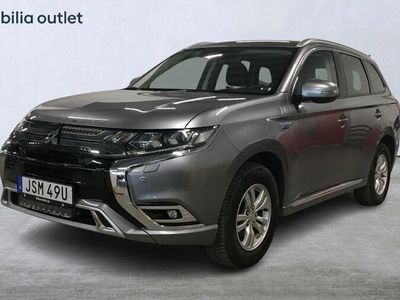 begagnad Mitsubishi Outlander P-HEV Plug in Drag|B-kam|Adaptiv|PDC|AWD 2020 Grå