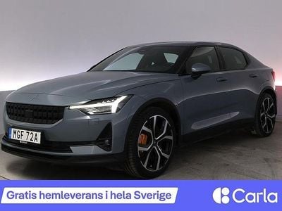 Begagnad Polestar 2 Performance 350 kW (476 HK) 2020 Grå Halvkombi