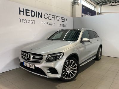 begagnad Mercedes GLC220 GLCD 4MATIC SUV // AMG // VÄRMARE // PANORAMA