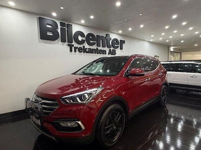 Röd Begagnad 2016 Hyundai Santa Fe SUV | 149 900 kr (Marknadspris)