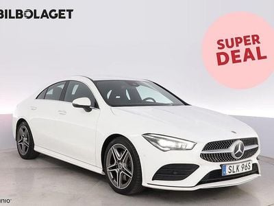 Vit Begagnad 2022 Mercedes CLA200 AMG Sportkupé | 298 500 kr (Bra pris)