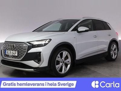 Vit Begagnad 2022 Audi Q4 e-tron S-Line SUV | 373 990 kr (Marknadspris)