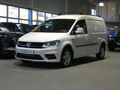 Vit Begagnad 2019 VW Caddy Maxi Comfortline Minibuss | 169 000 kr (Marknadspris)