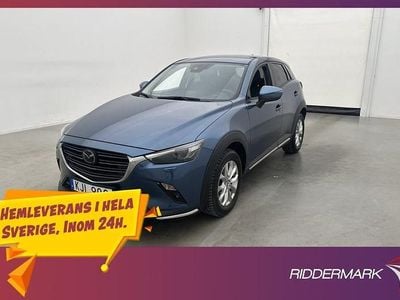 Blå Begagnad 2019 Mazda CX-3 Optimum SUV | 164 800 kr (Marknadspris)