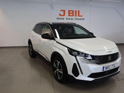 Vit Begagnad 2021 Peugeot 3008 GT SUV | 269 900 kr (Marknadspris)